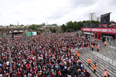 North London forever, duets with Jess Glynne and thousands of fans: How Arsenal celebrated historic Champions League win