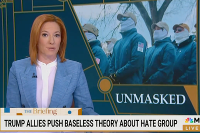 Jen Psaki mocks Joe Rogan over MAGA white nationalist conspiracy theory and throws strays at new FBI leadership