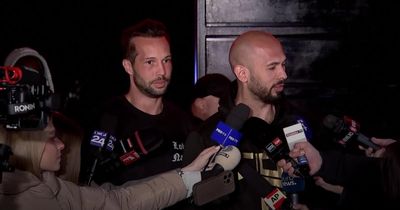 Andrew Tate and brother Tristan both charged with rape by UK police