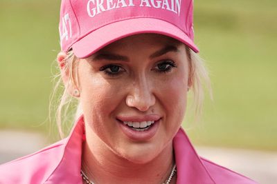 ‘It’s all God and President Trump:’ Chrisleys’ daughter gushes as she watches dad walk free from prison after Trump pardon for reality TV couple