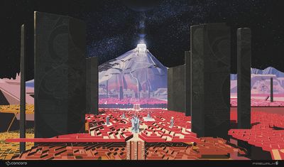 Early Concord concept art shows the game could have looked very different