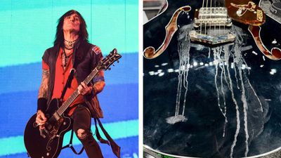 “Well this is a first…”: Guns N’ Roses guitarist Richard Fortus says it was so hot in Saudi Arabia that his pickups melted