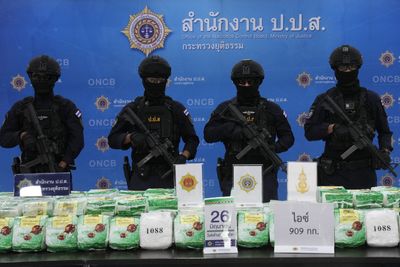 Methamphetamine trafficking surges from ‘Golden Triangle’ region