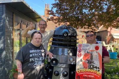 Doctor Who superfan’s homemade Daleks bring joy and support to UK charities