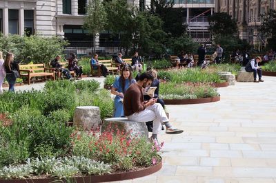 Finsbury Circus Gardens: City of London's largest green space officially reopens to the public