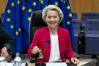 Ursula von der Leyen honored with award for contributions to European unity