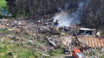 South Korean P3-C Orion navy plane crash kills all four crew members, investigation under way