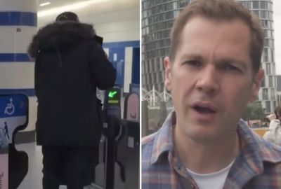 Top Tory Robert Jenrick posts video of him chasing brazen fare dodgers in London