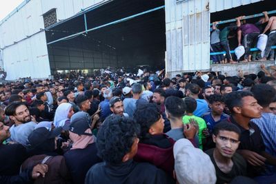 44 Killed In Israel Attacks In Gaza, After Food Warehouse Looted