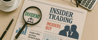 Dividend Investors Looking for an Edge? 3 Stocks Insiders Bought