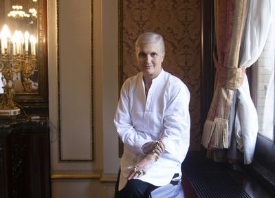 Italian Designer Maria Grazia Chiuri Out At Dior