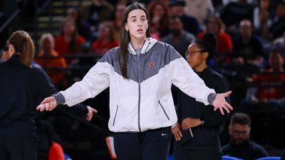 Cameras Caught Caitlin Clark Having Heated Words for Refs While Sitting Out Game