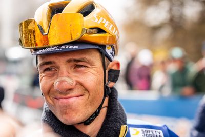 One good thing came of Remco Evenepoel's 'dooring' by a Belgian post van - an award for a successful ad campaign