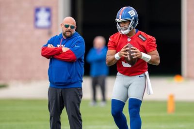 Russell Wilson is New York Giants' clear-cut starting QB at OTAs
