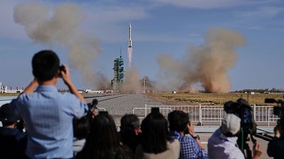 China launches spacecraft it says will collect samples from asteroid near Mars