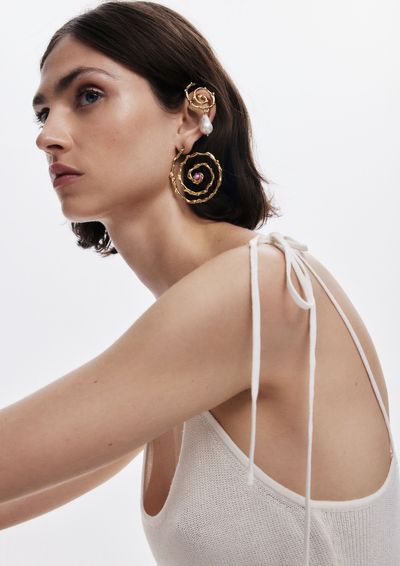 Add a Little Twist to All of Your Ensembles by Incorporating Spiral Jewelry into Your Looks