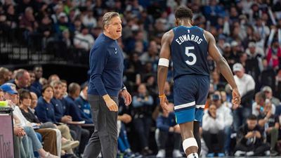 Chris Finch Identifies Physicality As Area Anthony Edwards Can Improve After WCF Loss