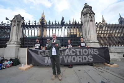 Child victims of Gaza onslaught remembered in Westminster vigil