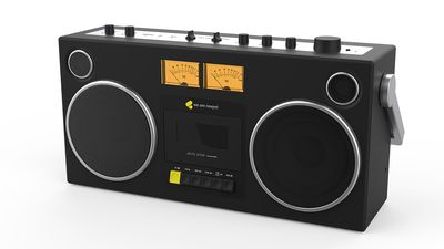 We Are Rewind goes back to the ‘80s with the GB-001, a cassette boombox that gives you a genuine taste of old-school tape recording