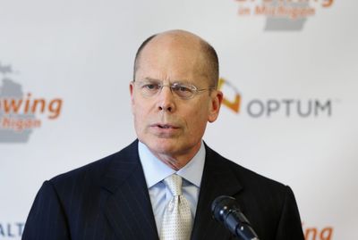 At troubled UnitedHealth Group, a highly unusual pay package—potentially worth $60 million to its boomerang CEO—heads to a June vote