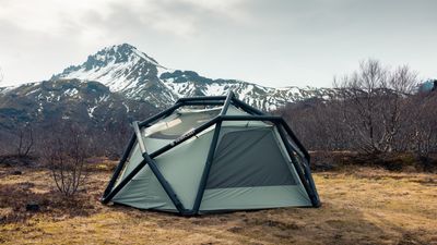 Heimplanet's latest version of its inflatable Cloudbreak tent offers a spacious but pricey option for overland camping