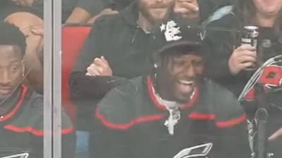 Xavier Legette Mic'd Up For His First Ever Hockey Game Was Exactly What You'd Expect