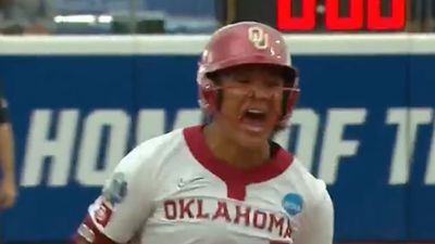 Oklahoma Softball's Ella Parker Had Priceless Reaction to Epic Walk-Off Homer
