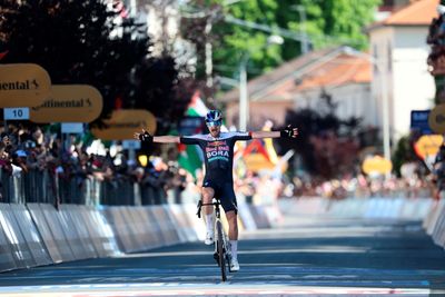 'It’s now been three months since I was last at home' - Nico Denz powers to solo victory on stage 18 of the Giro d’Italia to make hard work worthwhile