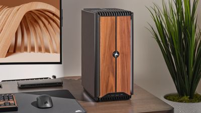 Corsair refreshes its wooden gaming PC, this time with an RTX 5080 inside it
