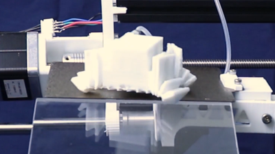 Team creates 3D-printed "soft robot" that walks off the machine that made it
