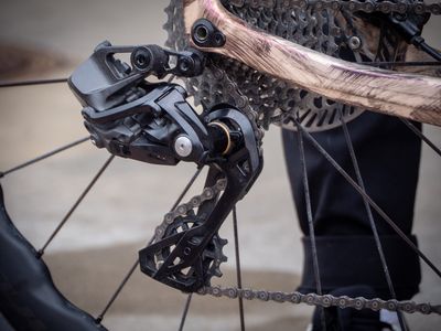 Another Campagnolo leak as 13-speed wireless gravel groupset spotted at Unbound