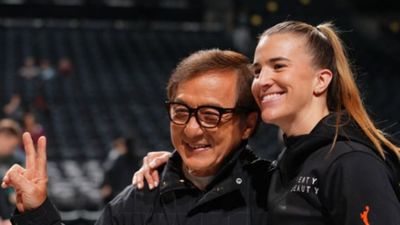 Sabrina Ionescu Was So Starstruck After Meeting Jackie Chan Before Huge Performance