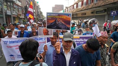 Kathmandu rally marks 72 years since first Everest summit