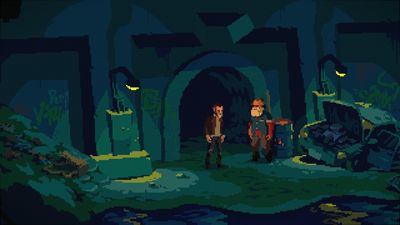 The Drifter is a grimy point 'n' click adventure mixing bleak sci-fi with low-budget Aussie schlock, and there's a demo out now