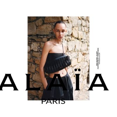 Binx Walton and Anok Yai Head to the South of France for Alaïa's Archetypes Advertising Campaign