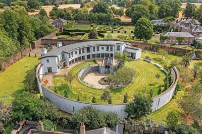 Stunning circular home in converted torpedo testing site in heart of Bushy Park on sale for £7.5m
