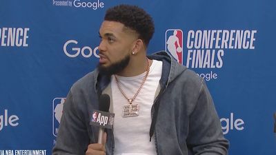 Karl-Anthony Towns Had Simple Motivation for Playing Through Knee Injury