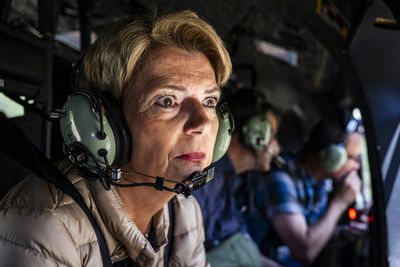 Swiss president pledges aid for Alpine villagers left homeless after glacier collapse
