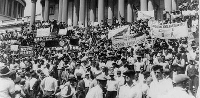 Veterans’ protests planned for D-Day latest in nearly 250 years of fighting for their benefits