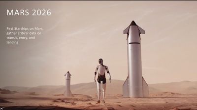 Elon Musk says SpaceX will launch its biggest Starship yet this year, but Mars in 2026 is '50/50'