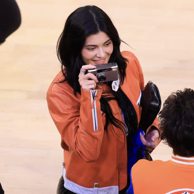Kylie Jenner's Knicks Game Outfit Pairs Rare Vintage Pieces and a $54,000 Cartier Watch