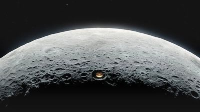 NASA plans to build a giant radio telescope on the 'dark side' of the moon. Here's why.