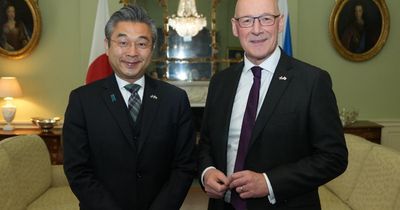 Japanese ambassador meets John Swinney during Scotland visit