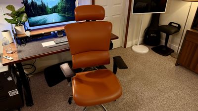I tested this leather executive office chair for 159 days - I love the heating and cooling features but I don't love the price