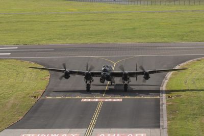 Second World War bomber returns home for 80th anniversary