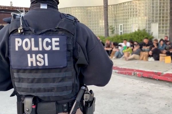 Flash bangs, underground clubs and restaurants: Inside ICE’s day of raids across California