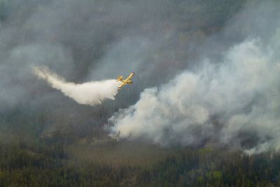 17,000 people evacuated from homes as Canadian wildfires continue