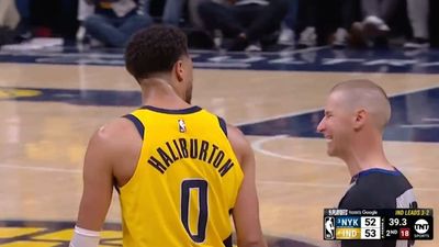 Referee Unconvinced by Tyrese Haliburton’s Dramatic Reaction to Getting Slapped
