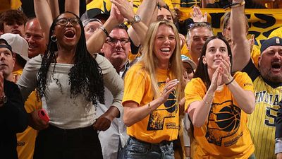 Caitlin Clark Had a Very Fired Up Reaction to the Pacers Reaching the NBA Finals
