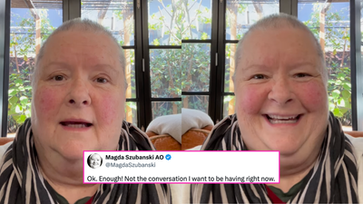 Magda Szubanski Reacts After Her Cancer Diagnosis Was Targeted By Conspiracy Theorists